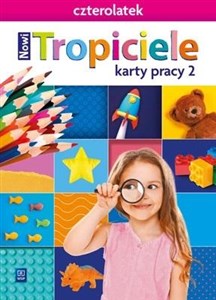 Obrazek Nowi Tropiciele Czterolatek. Karty pracy cz.2 WSIP