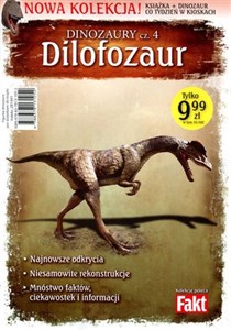 Obrazek Dilofozaur. Dinozaury cz.4. Książka + figurka