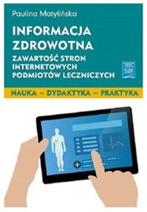 Bild von Informacja zdrowotna Zawartość stron internetowych podmiotów leczniczych