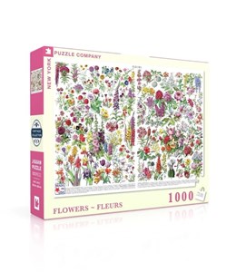 Bild von Puzzle 1000 Kwiaty, Collage