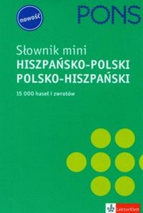 Obrazek Pons słownik mini hiszpańsko-polski polsko-hiszpański