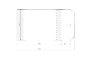 Bild von Okładka regulowana 270x470mm (50szt)