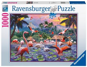 Obrazek Puzzle 1000 Flamingi