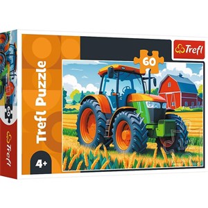 Obrazek Puzzle Pojazd rolnika 60