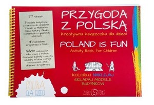 Obrazek Przygoda z Polską Kreatywna książeczka dla dzieci