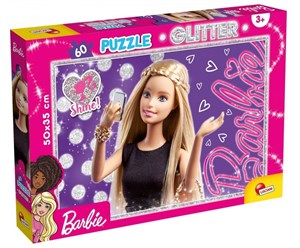 Obrazek Puzzle Barbie We dream together Glitter 60