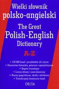 Obrazek Wielki słownik polsko-angielski A-Ż