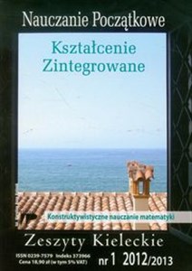 Bild von Nauczanie początkowe Kształcenie Zintegrowane Zeszyty Kieleckie 2012/2013 numer 1