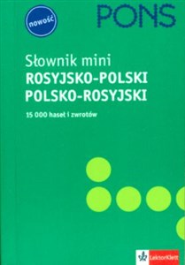 Obrazek Pons Słownik mini rosyjsko - polski, polsko - rosyjski