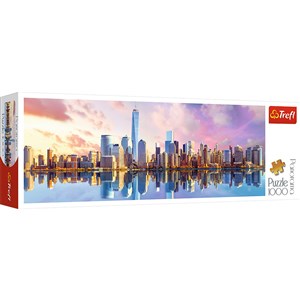 Bild von Puzzle Panorama Manhattan 1000