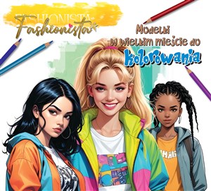 Bild von Fashionista. Modelki w mieście do kolorowania