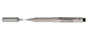 Bild von Cienkopis Ecco Pigment 0,4mm czarny (10szt)
