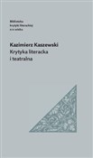 Krytyka li... - Kaszewski Kazimierz - Ksiegarnia w niemczech