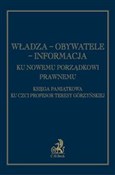 Polnische buch : Władza - O... - Irena Lipowicz