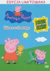 Obrazek Świnka Peppa Zabawa w chowanego Puzzle magnetyczne gratis