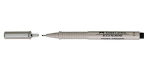 Bild von Cienkopis Ecco Pigment 0,8mm czarny (10szt)