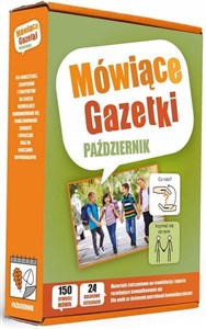 Obrazek Mówiące Gazetki. Październik- pomoc dydaktyczna