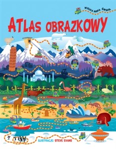 Obrazek Atlas obrazkowy + wielka mapa świata