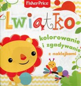 Bild von Fisher Price Kolorowanka podłogowa Lwiątko kolorowanie i zgadywanie z naklejkami