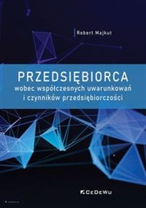 Bild von Przedsiębiorca wobec współczesnych uwarunkowań i czynników przedsiębiorczości