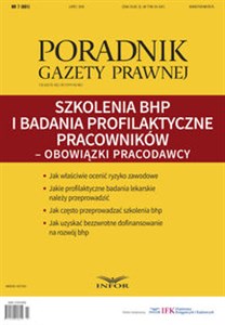 Bild von Szkolenia BHP i badania profilaktyczne pracowników - obowiązki pracodawcy Poradnik Gazety Prawnej 7/2016
