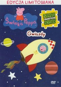 Obrazek Świnka Peppa Gwiazdy Puzzle magnetyczne gratis