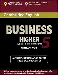 Obrazek Cambridge English Business Higher 5 Student's Book with Answers