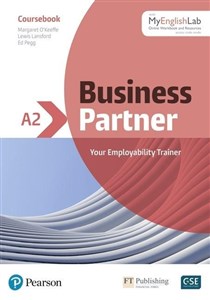 Obrazek Business Partner A2 Coursebook with MyEnglishLab