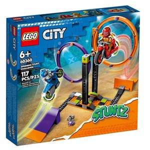 Obrazek Lego CITY 60360 Wyzwanie kaskaderskie - obracające