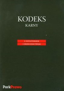 Obrazek Kodeks karny z notatnikiem i orzecznictwem