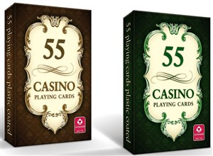 Obrazek Casino karty do gry 55 listków
