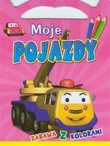 Obrazek Moje pojazdy różowa Zabawa z kolorami