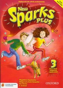 Obrazek New Sparks Plus 3 Podręcznik Szkoła podstawowa