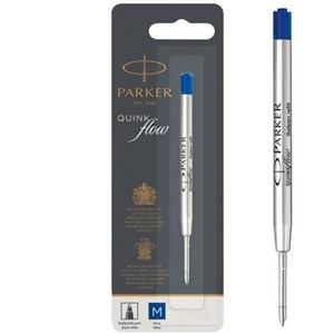 Obrazek Wkład do długopisów Parker Quinkflow niebieski (M) 1 sztuka blister 1950371