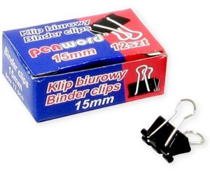 Obrazek Klip biurowy 15mm (12szt)