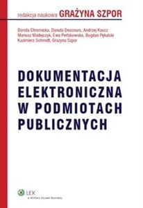 Obrazek Dokumentacja elektroniczna w podmiotach publicznych