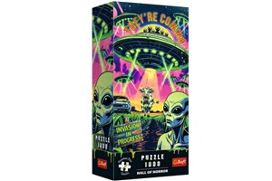Obrazek Puzzle 1000 Hall of Horror UFO