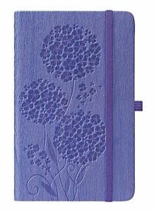 Obrazek Notes A5 Ivory Geranium fioletowy