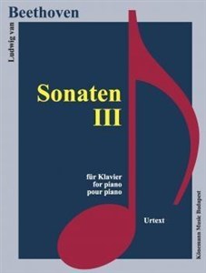 Obrazek Beethoven. Sonaten III fur Klavier