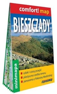 Bild von Bieszczady laminowana mapa turystyczna mini 1:200 000