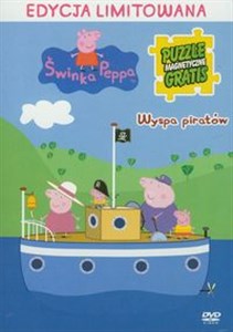 Obrazek Świnka Peppa Wyspa piratów Puzzle magnetyczne gratis