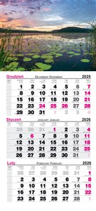 Bild von Kalendarz 2026 trójdzielny Jezioro