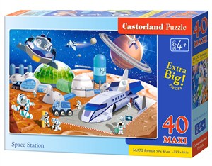 Obrazek Puzzle Maxi Space Station 40