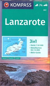 Obrazek Lanzarote 1:50 000 Kompass