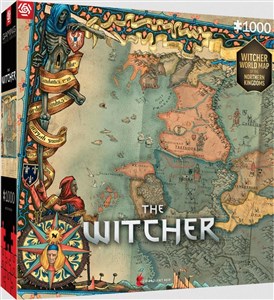 Obrazek Puzzle 1000 Wiedźmin: The Nothern Kingdoms