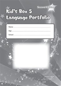 Bild von Kid's Box Second Edition 5 Language Portfolio