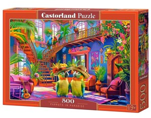 Obrazek Puzzle 500 Parrots in Paradise