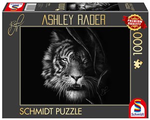 Bild von Puzzle PQ 1000 Ashley Rader Tygrys 112947