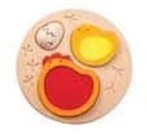 Obrazek Sensoryczne puzzle warstwowe, Plan Toys