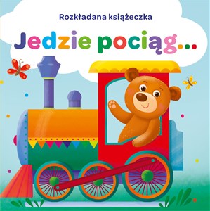 Obrazek Kapitan Nauka Jedzie pociąg Rozkładana książeczka harmonijka